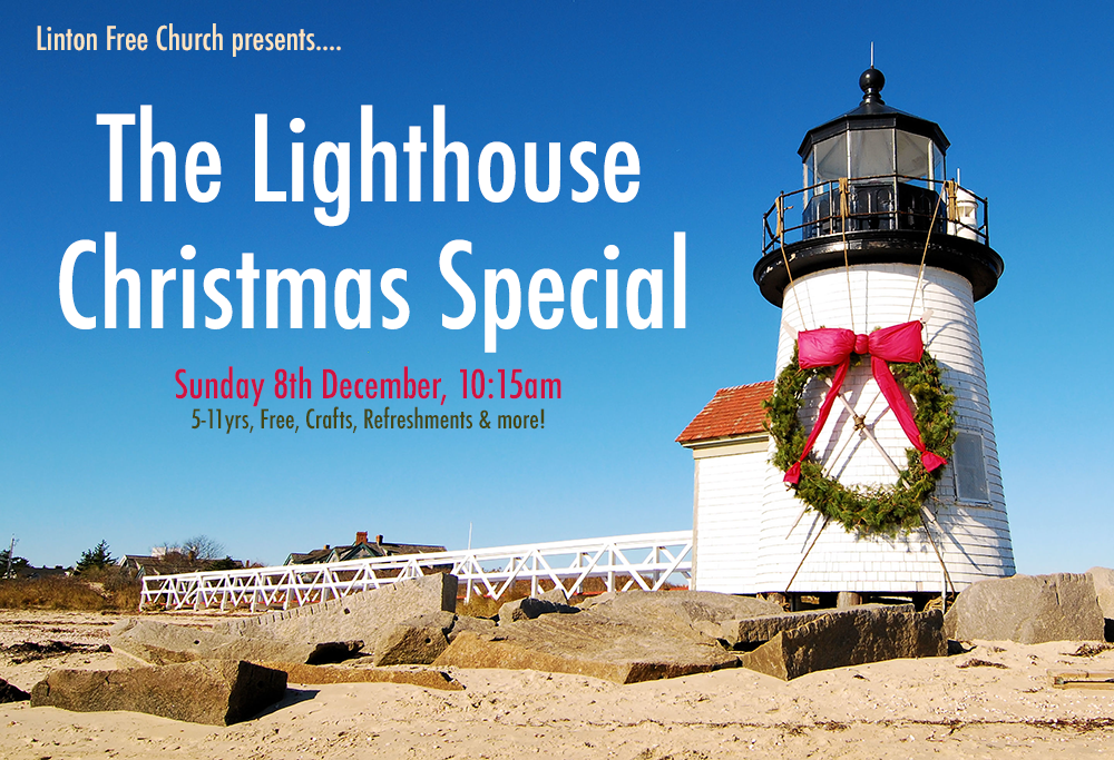 Christmas Lighthouse web